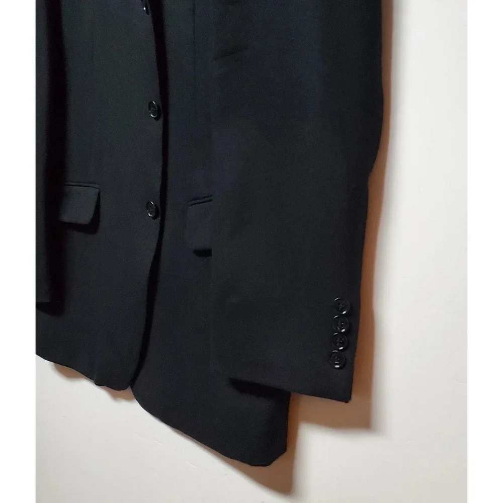Gianfranco Ruffini Black‎ Lambswool Cashmere Blazer Men’s 44 Regular - Macedonia